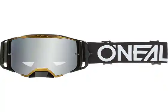 XXL Sale % - O'Neal B-33 Goggle Hexa black/gold - silver mirror