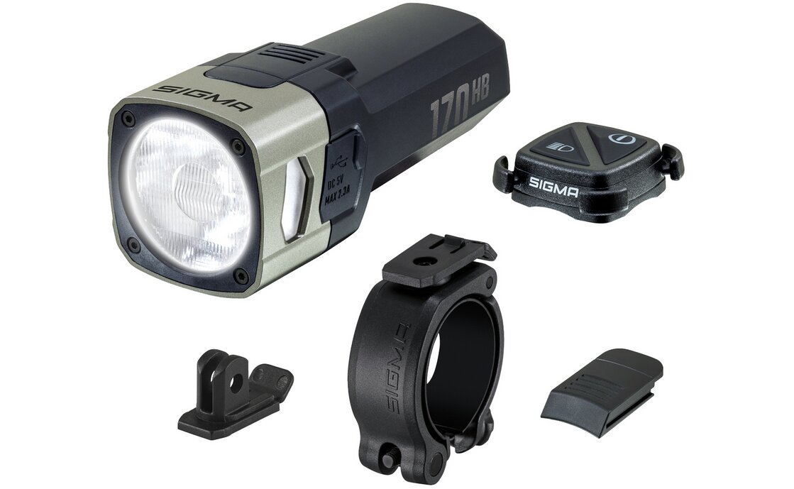 Sigma Aura 170 HB Link Frontlicht - StVZO