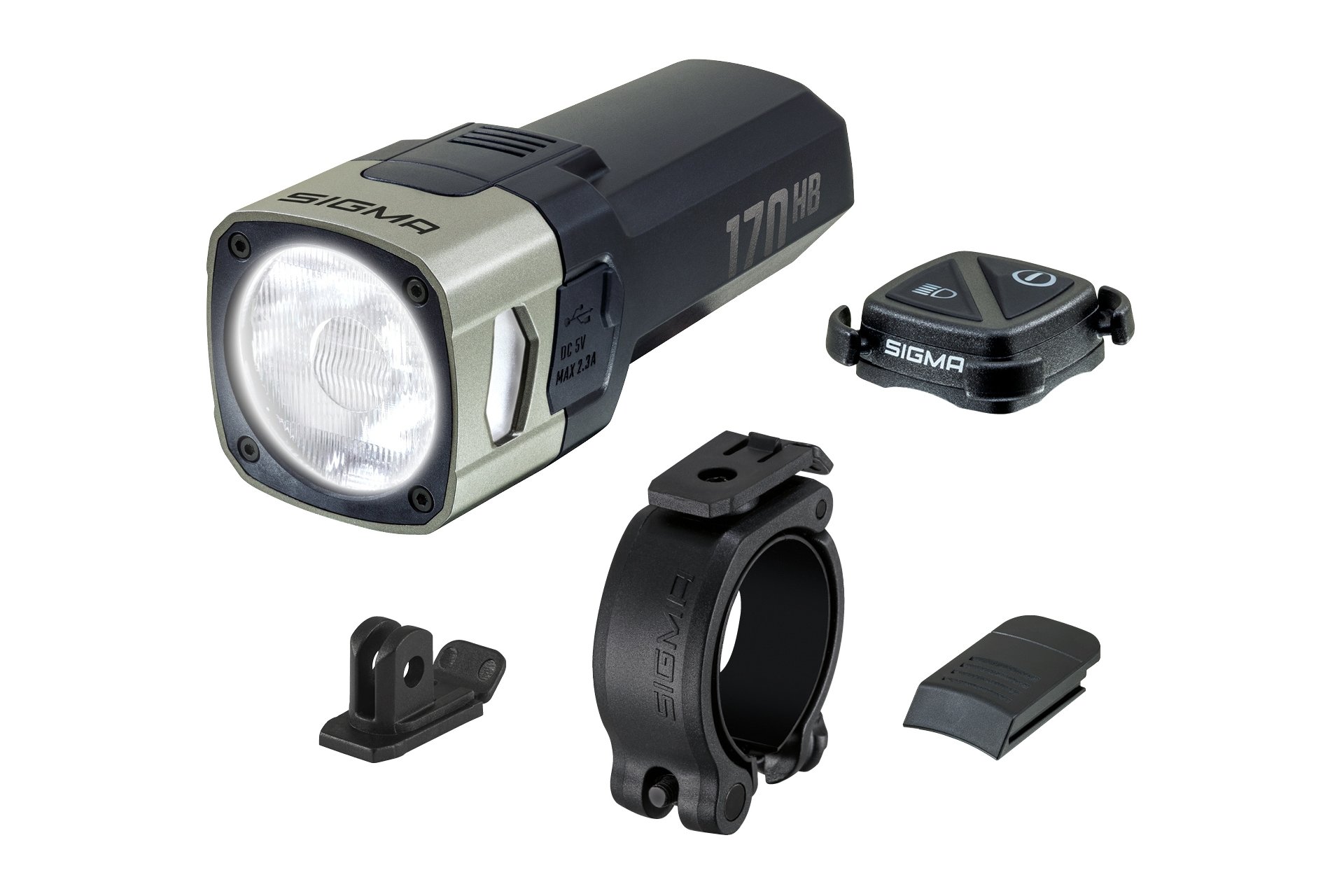 Sigma Aura 170 HB Link Frontlicht - StVZO