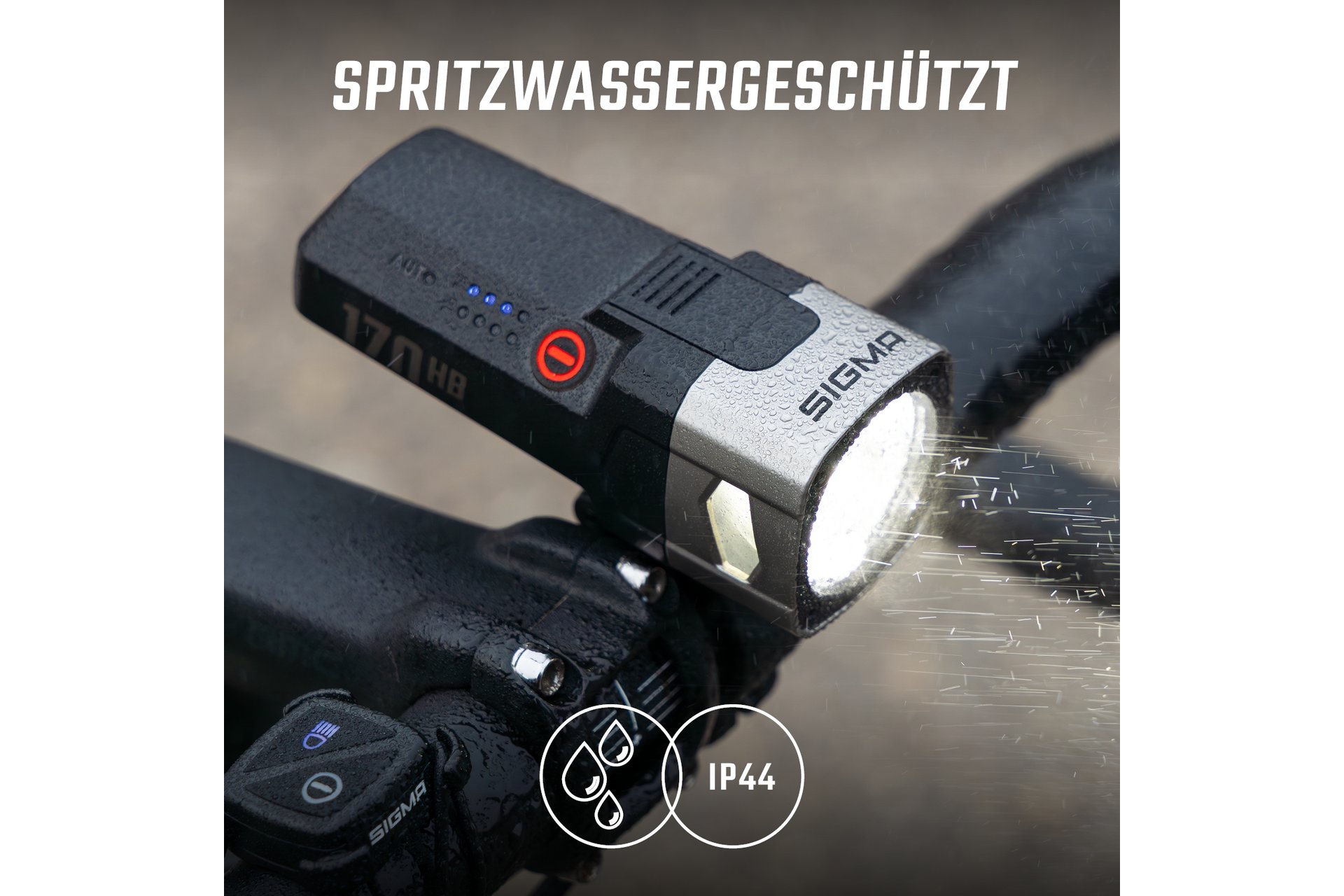 Sigma Aura 170 HB Link & Hiro 50 Link Beleuchtungsset - StVZO