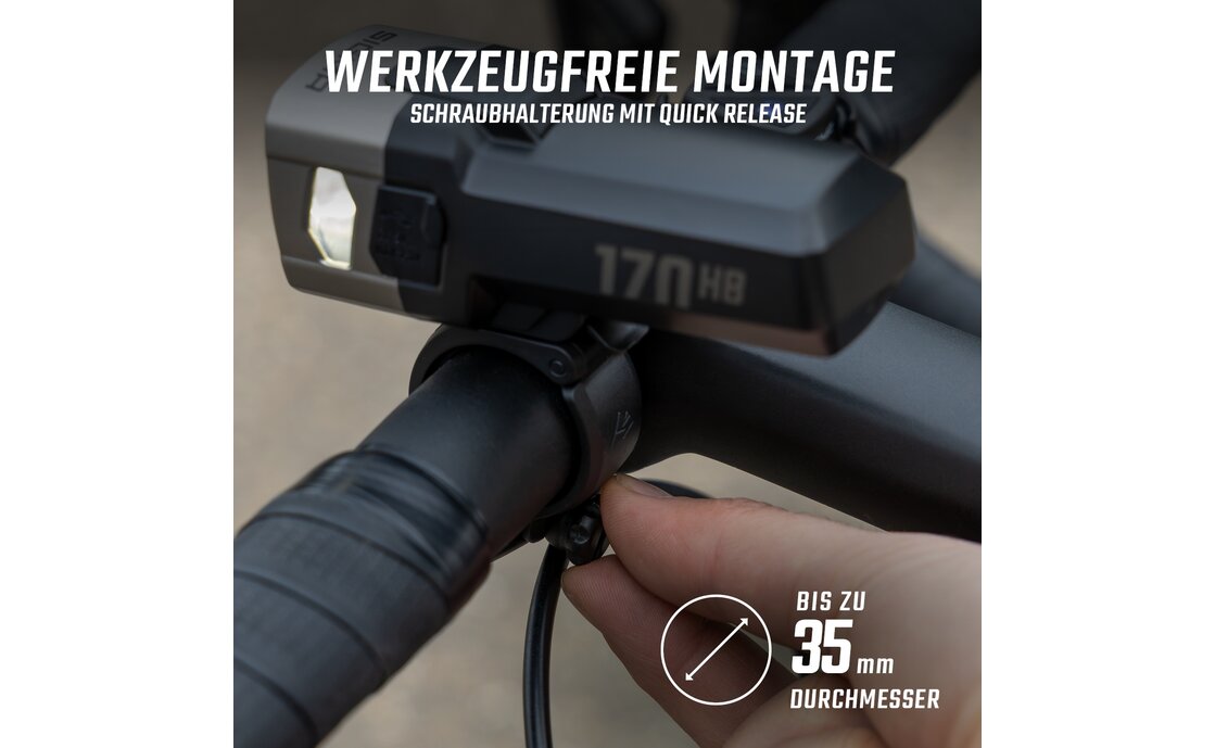 Sigma Aura 170 HB Link & Hiro 50 Link Beleuchtungsset - StVZO