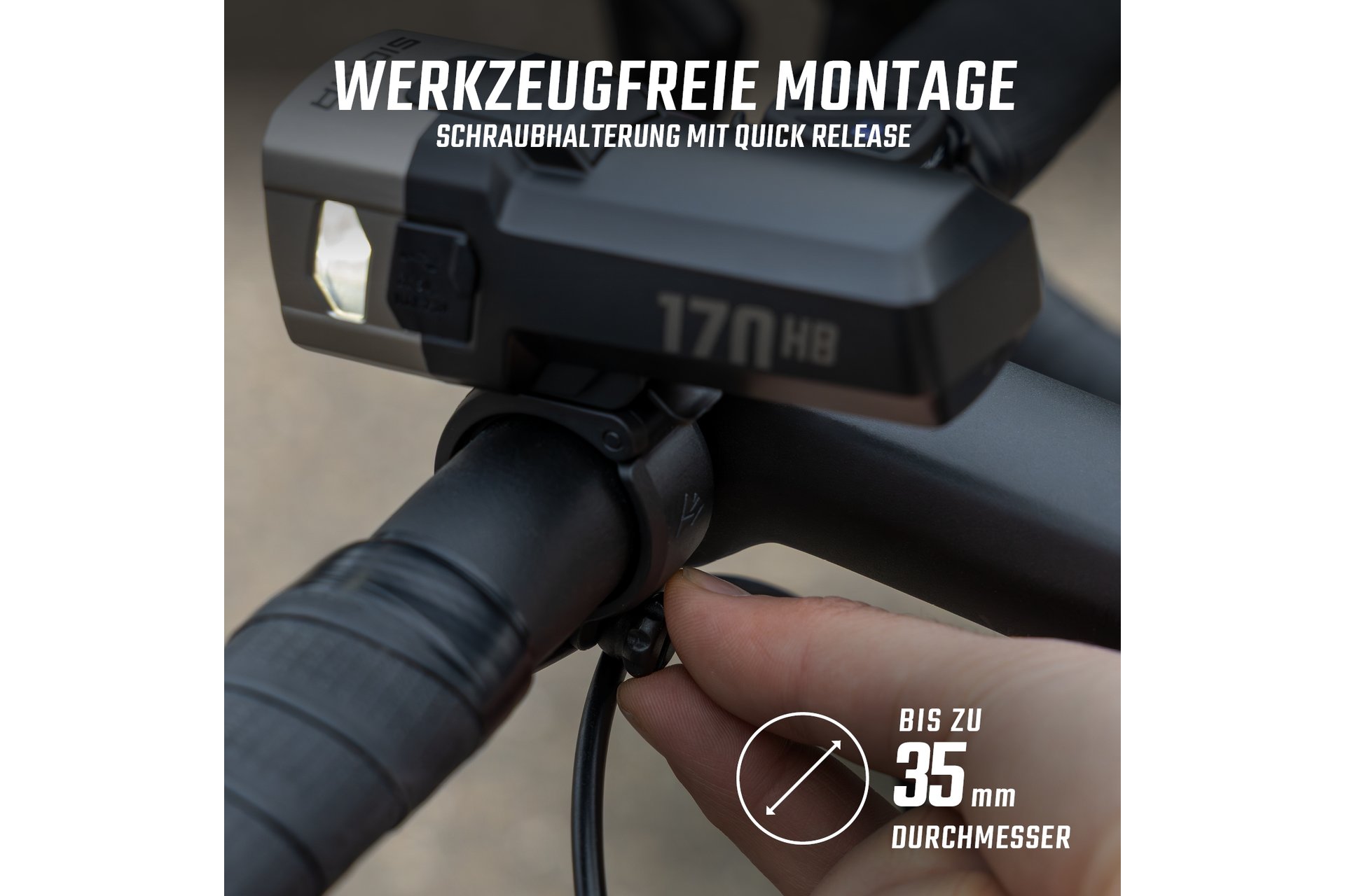 Sigma Aura 170 HB Link & Hiro 50 Link Beleuchtungsset - StVZO