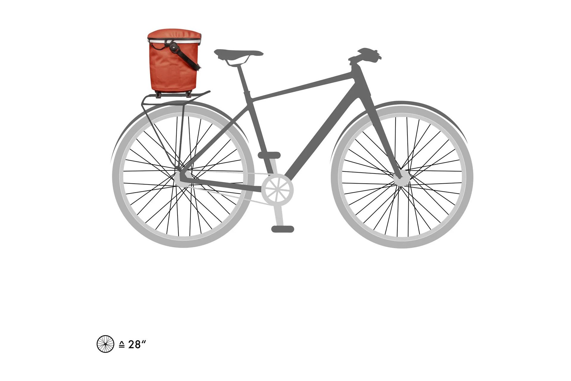 Ortlieb Up-Town Rack Fahrradkorb hinten