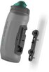 transparent black / light green dirt cover
