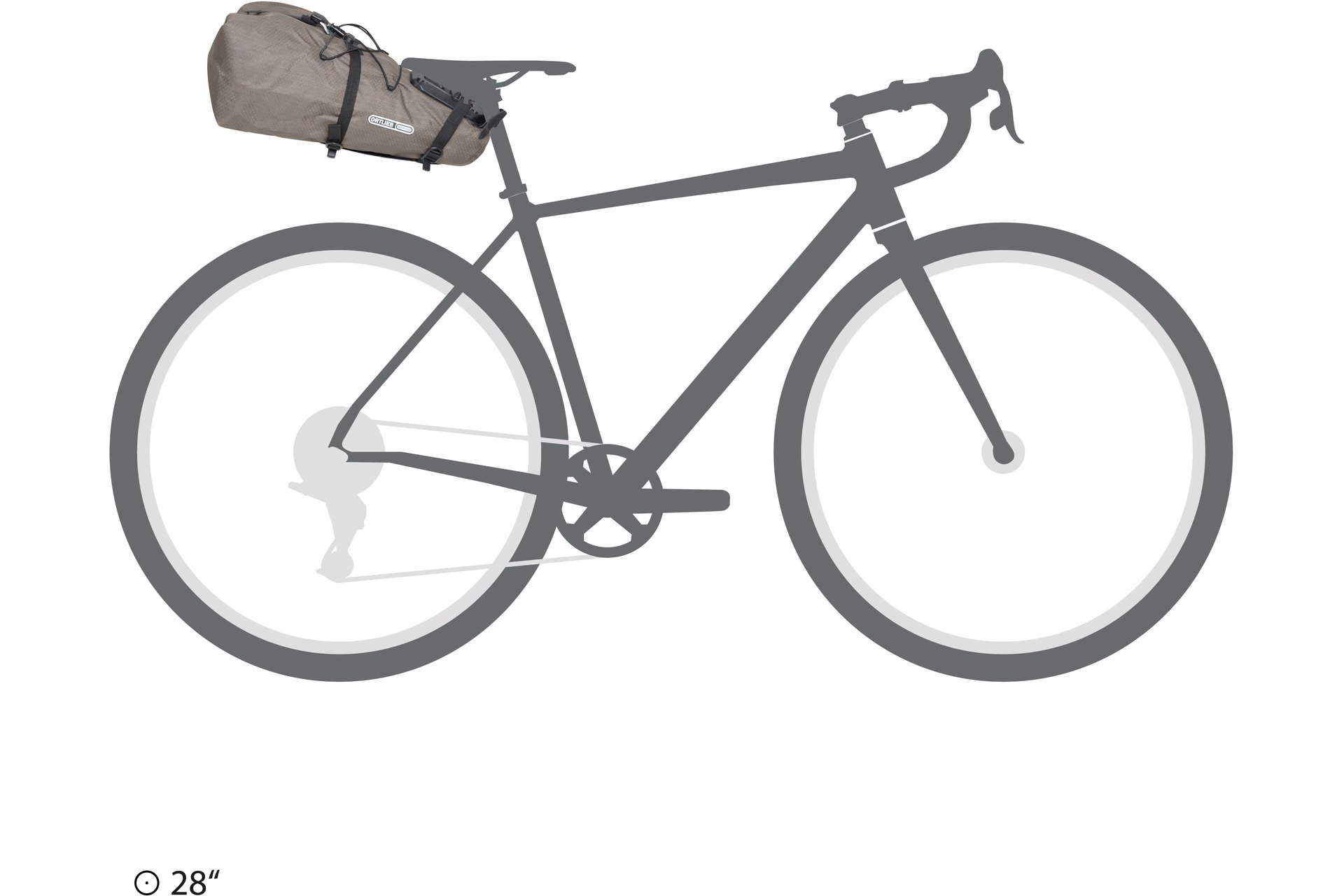 Ortlieb Seat-Pack QR Satteltasche 13L