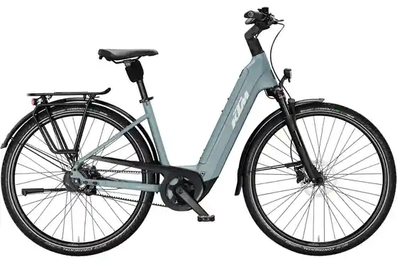 Blau - E-Bike-Pedelec - KTM Macina City PX 720 Belt Di2 - 720 Wh - 28 Zoll - Tiefeinsteiger - 2027