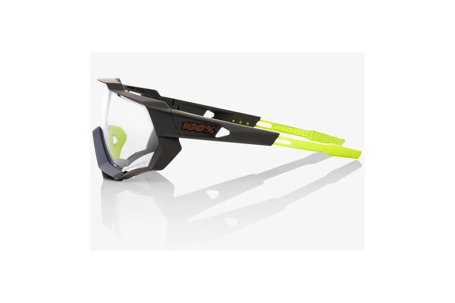100 Percent Speedtrap Soft Tact Cool Grey / Photochromic Lens
