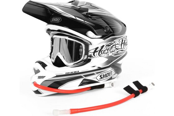 Fahrradzubehör - USWE Handsfree Helm-Kit inkl. Trinkschlauch