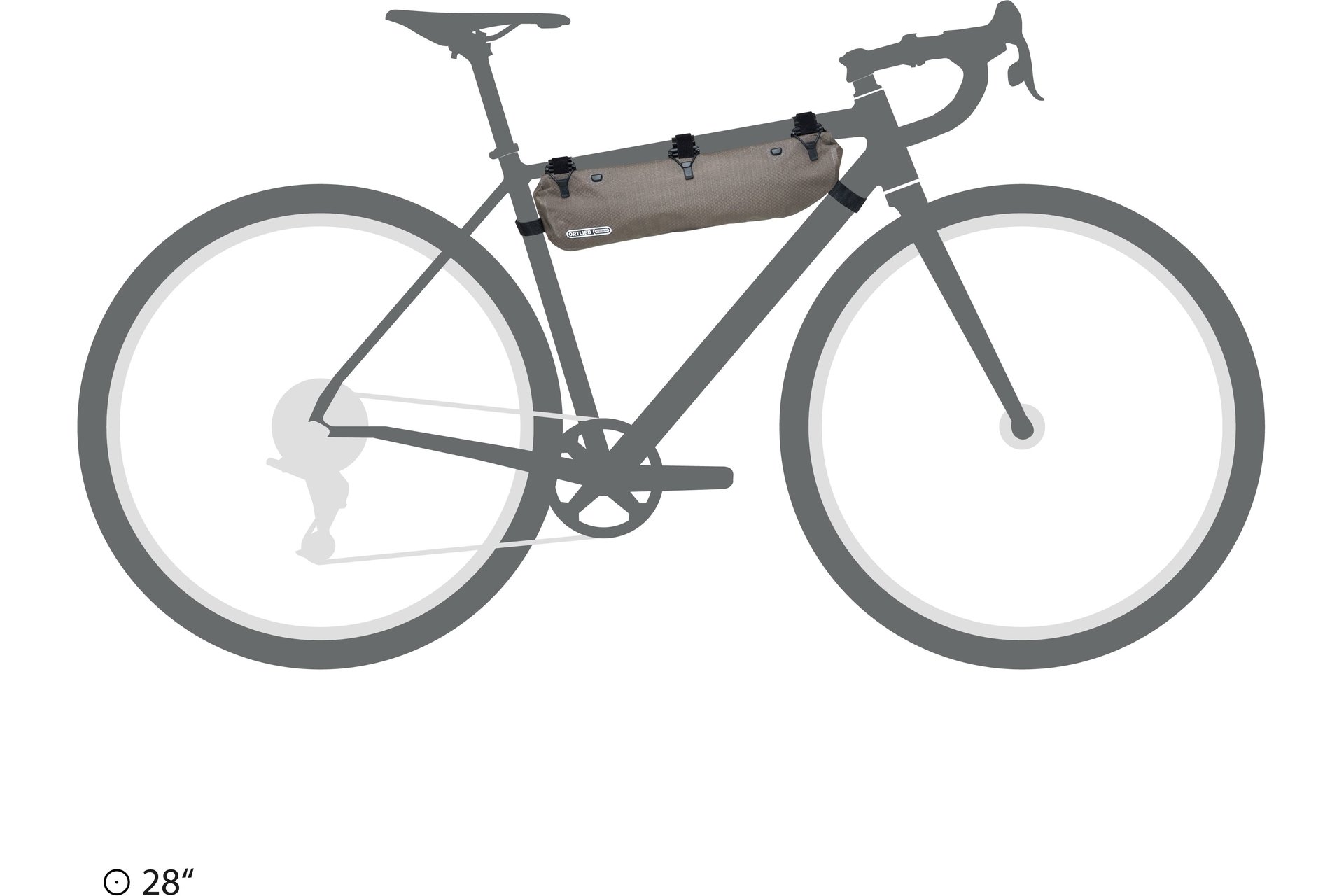 Ortlieb Frame-Pack RC Toptube Rahmentasche 4L