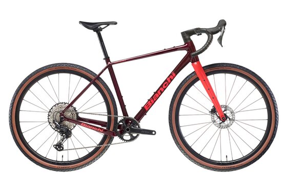 Gravel-Bikes - Bianchi Arcadex AL - GRX610/822 - 28 Zoll - Diamant - 2026