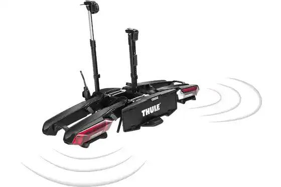 Fahrradzubehör - Thule Epos ParkSecure Kupplungstr&auml;ger f&uuml;r 2 Fahrr&auml;der