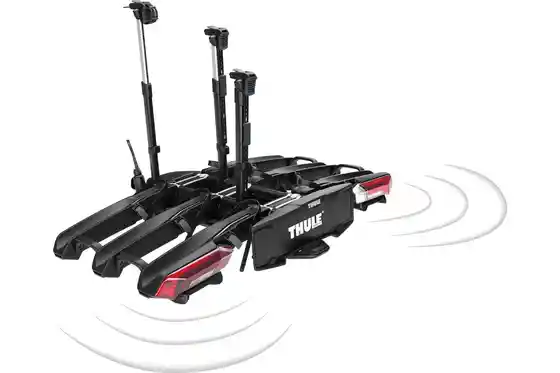 Fahrradzubehör - Thule Epos ParkSecure Kupplungsträger für 3 Fahrräder