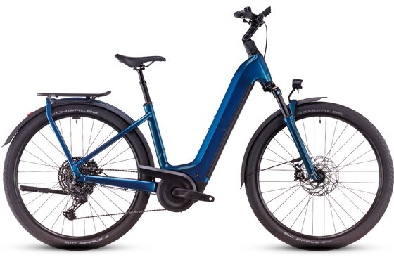E-Trekkingbikes - Cube Kathmandu Hybrid EX 800 - 800 Wh - 28 Zoll - Tiefeinsteiger