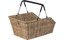 Basil Hinterradkorb Cento, Rattan Look MIK, engmaschig