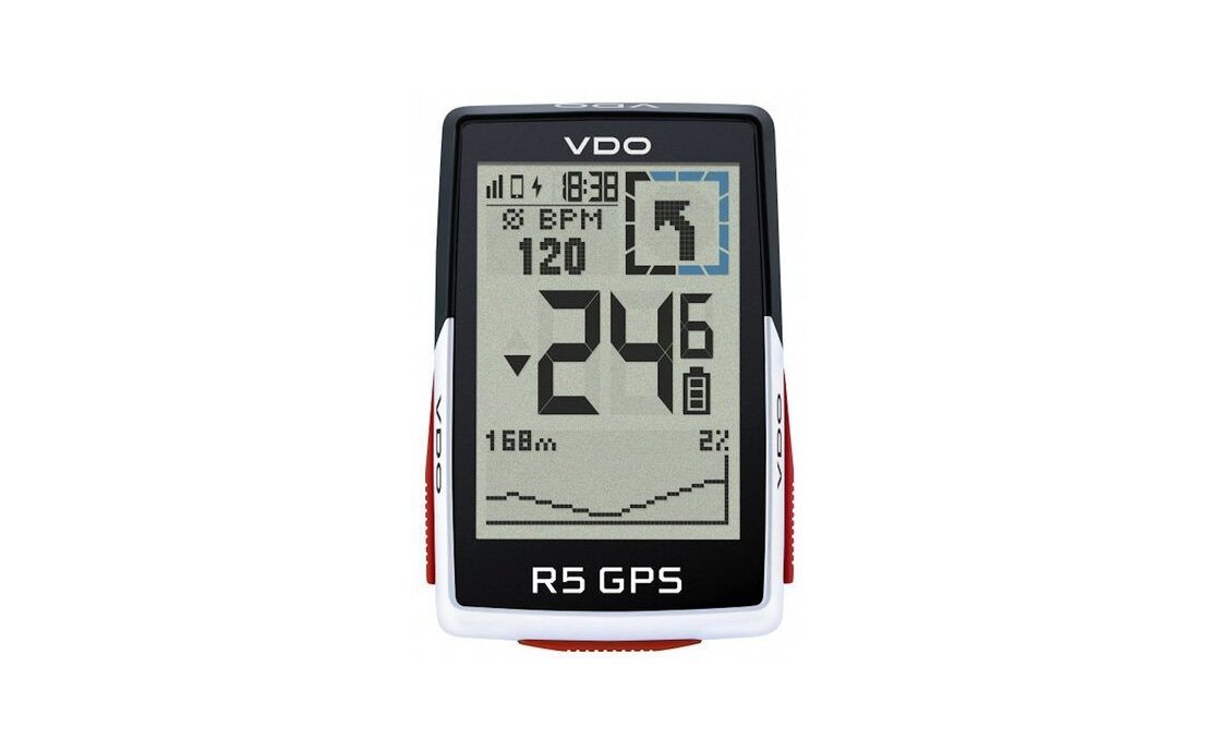VDO R5 GPS inkl. Over Clamp Butler Lenkerhalter