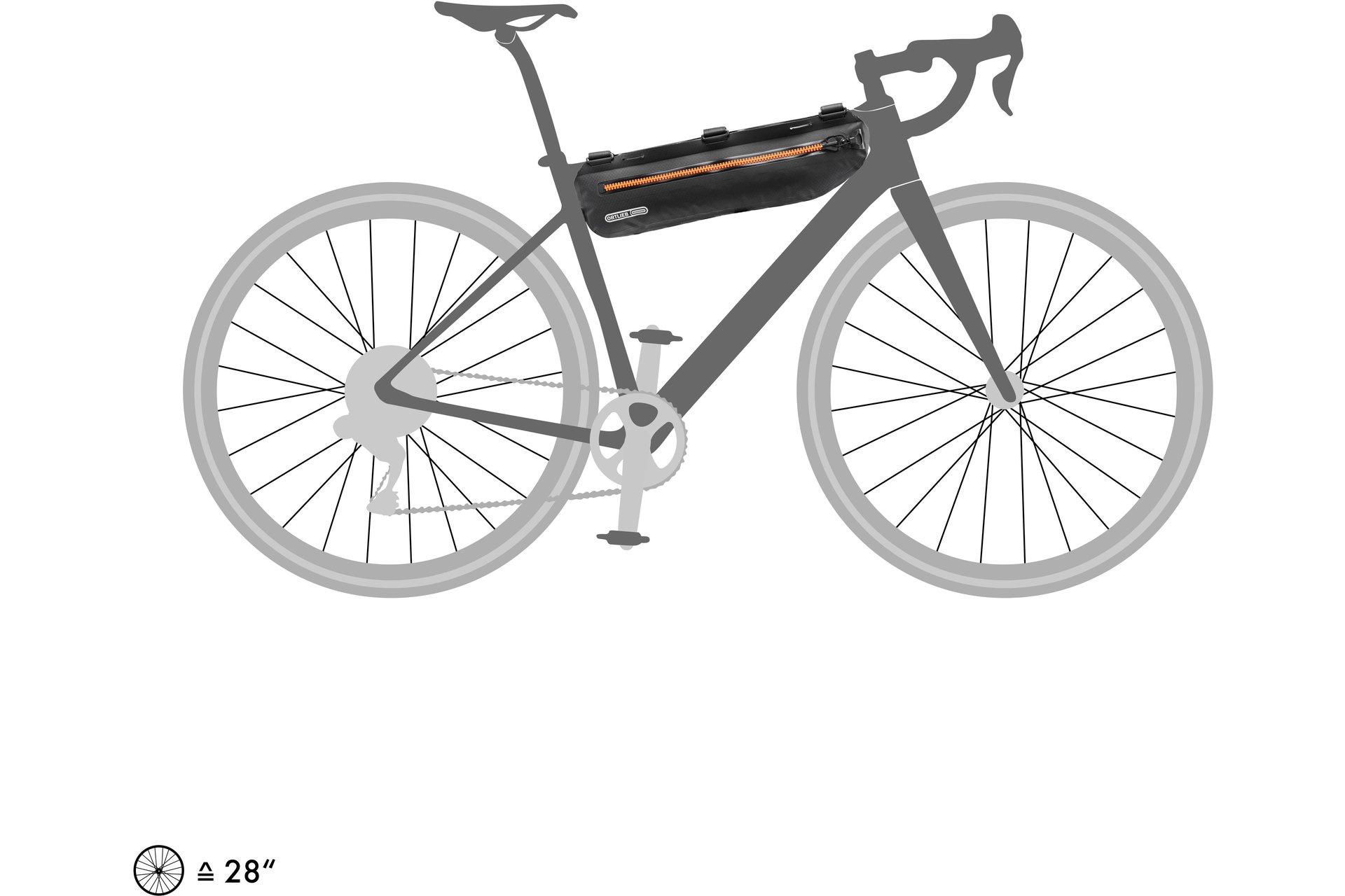 Ortlieb Frame-Pack Toptube Rahmentasche 4L
