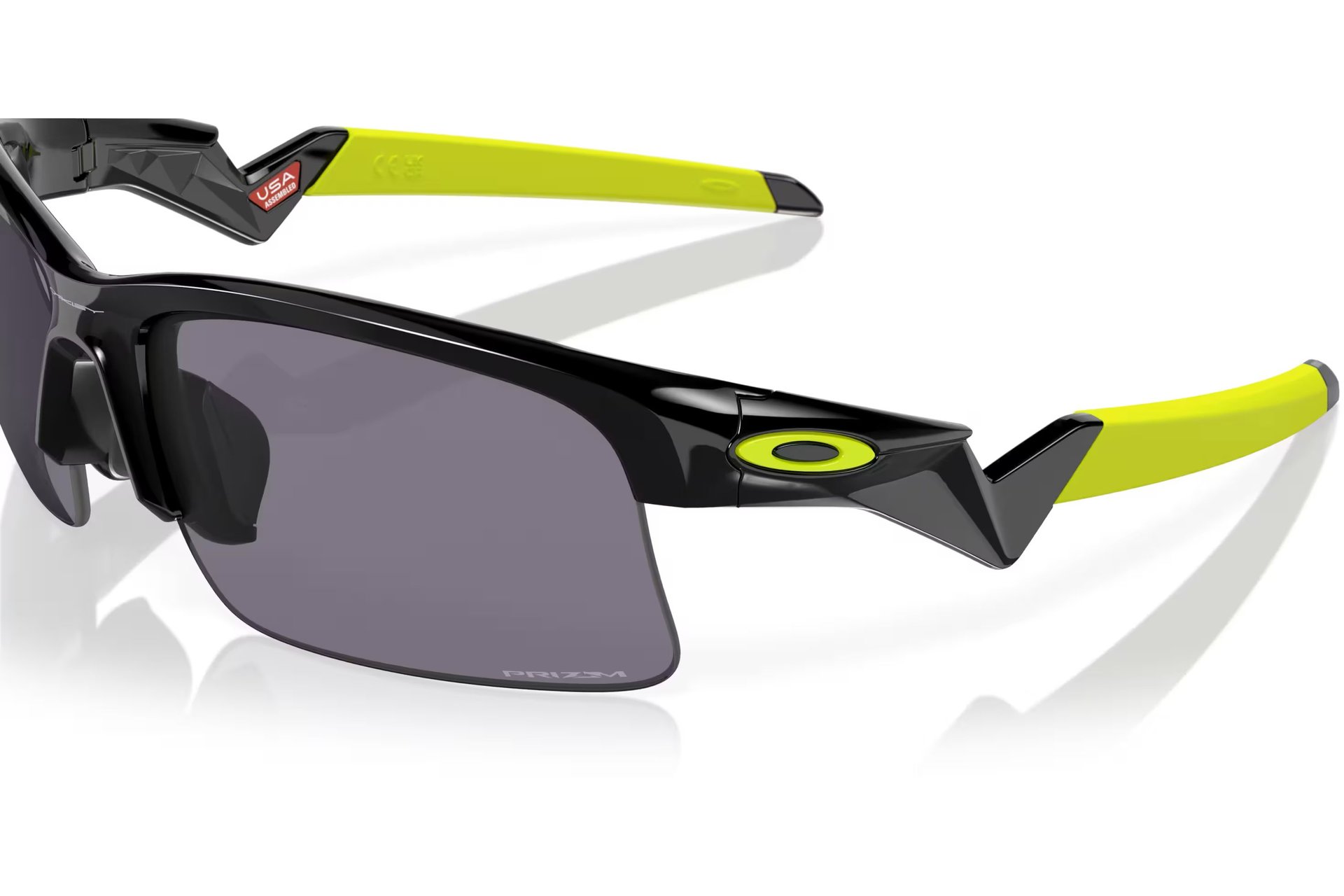 Oakley Capacitor Polished Black - Prizm Grey