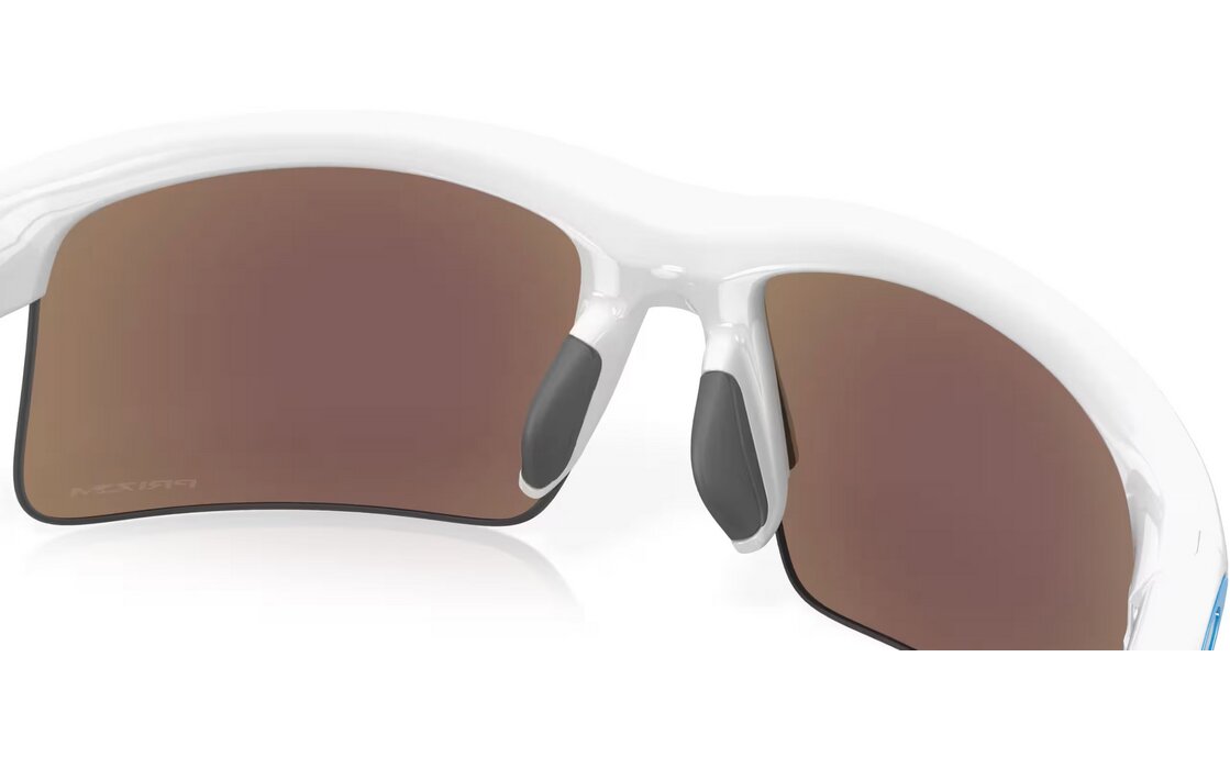 Oakley Capacitor Polished White - Prizm Sapphire