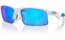 Oakley Capacitor Polished White - Prizm Sapphire