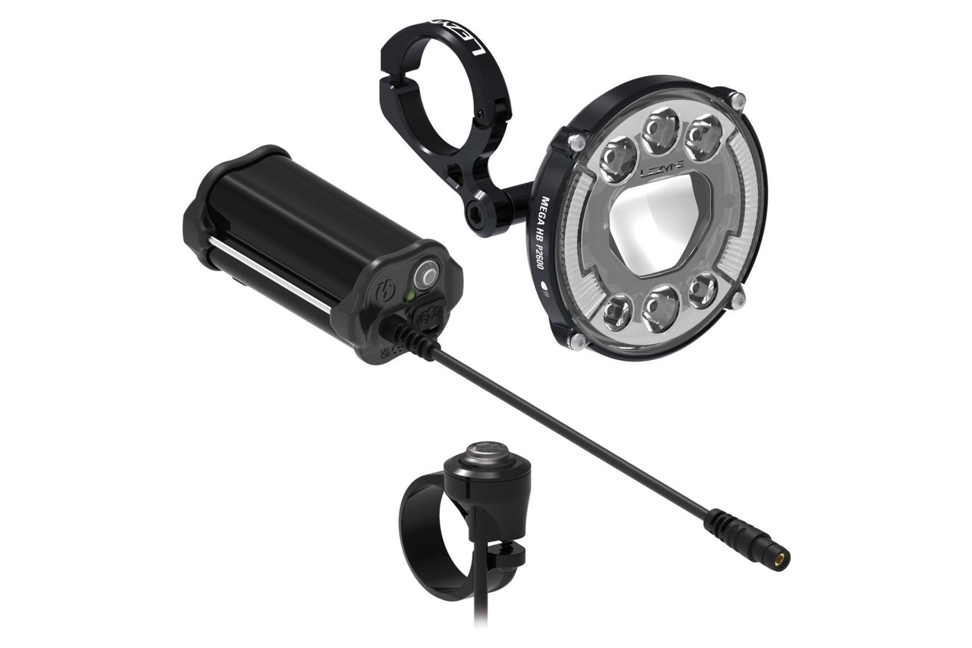 Lezyne Mega HB P2600 Scheinwerfer - StVZO