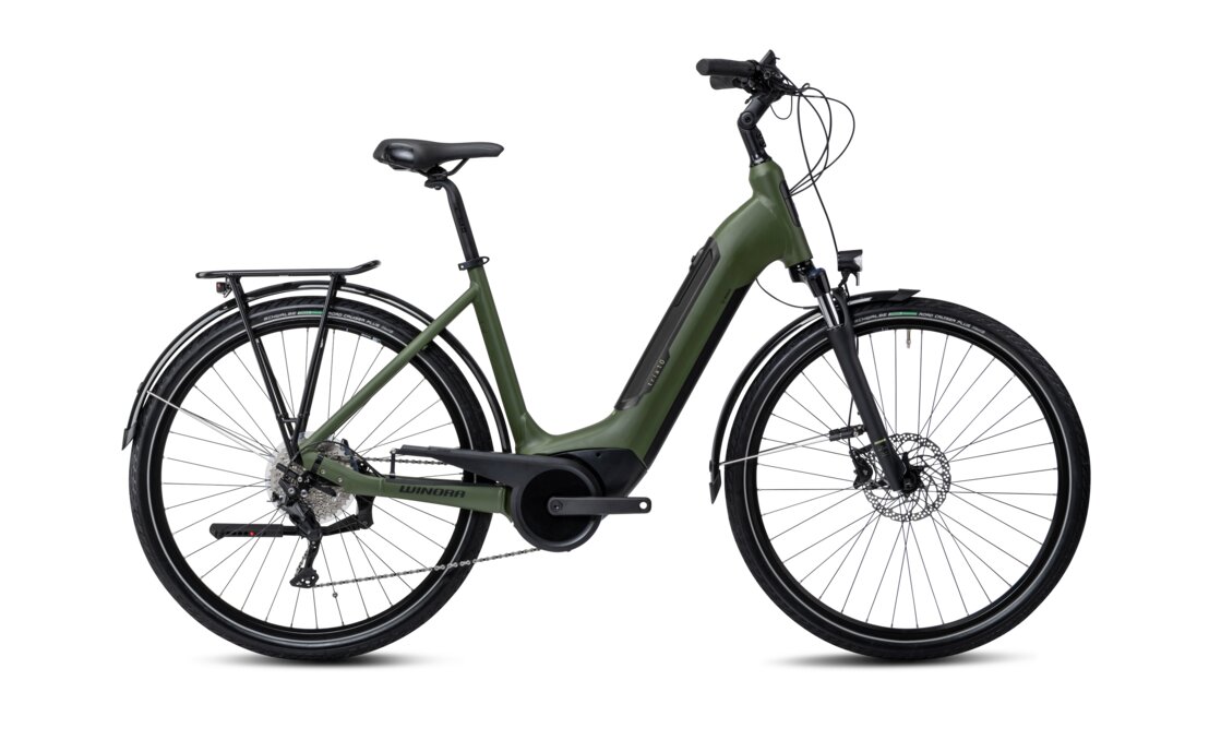 Winora Tria 10 - 500 Wh - 28 Zoll - Tiefeinsteiger