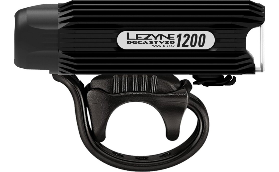 Lezyne Deca 1200 Scheinwerfer, Loaded Kit - StVZO