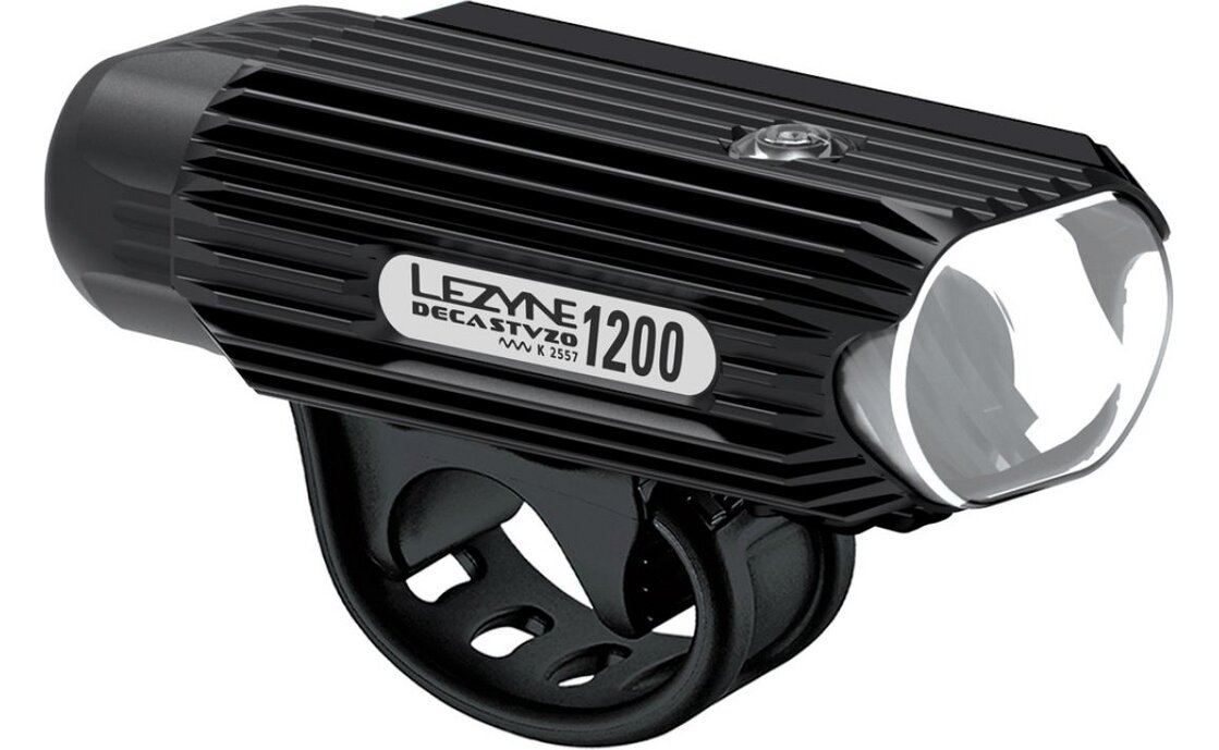 Lezyne Deca 1200 Scheinwerfer, Loaded Kit - StVZO