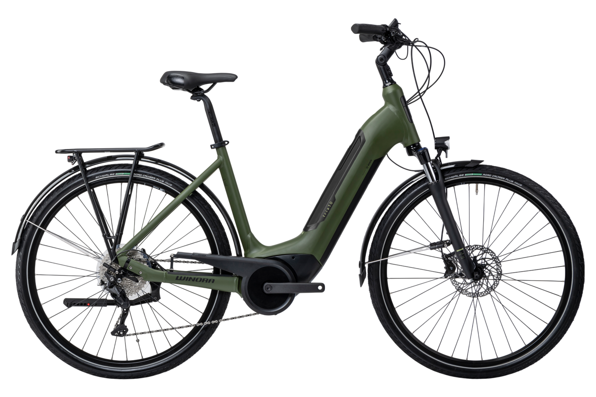Winora Tria 10 - 500 Wh - 28 Zoll - Tiefeinsteiger