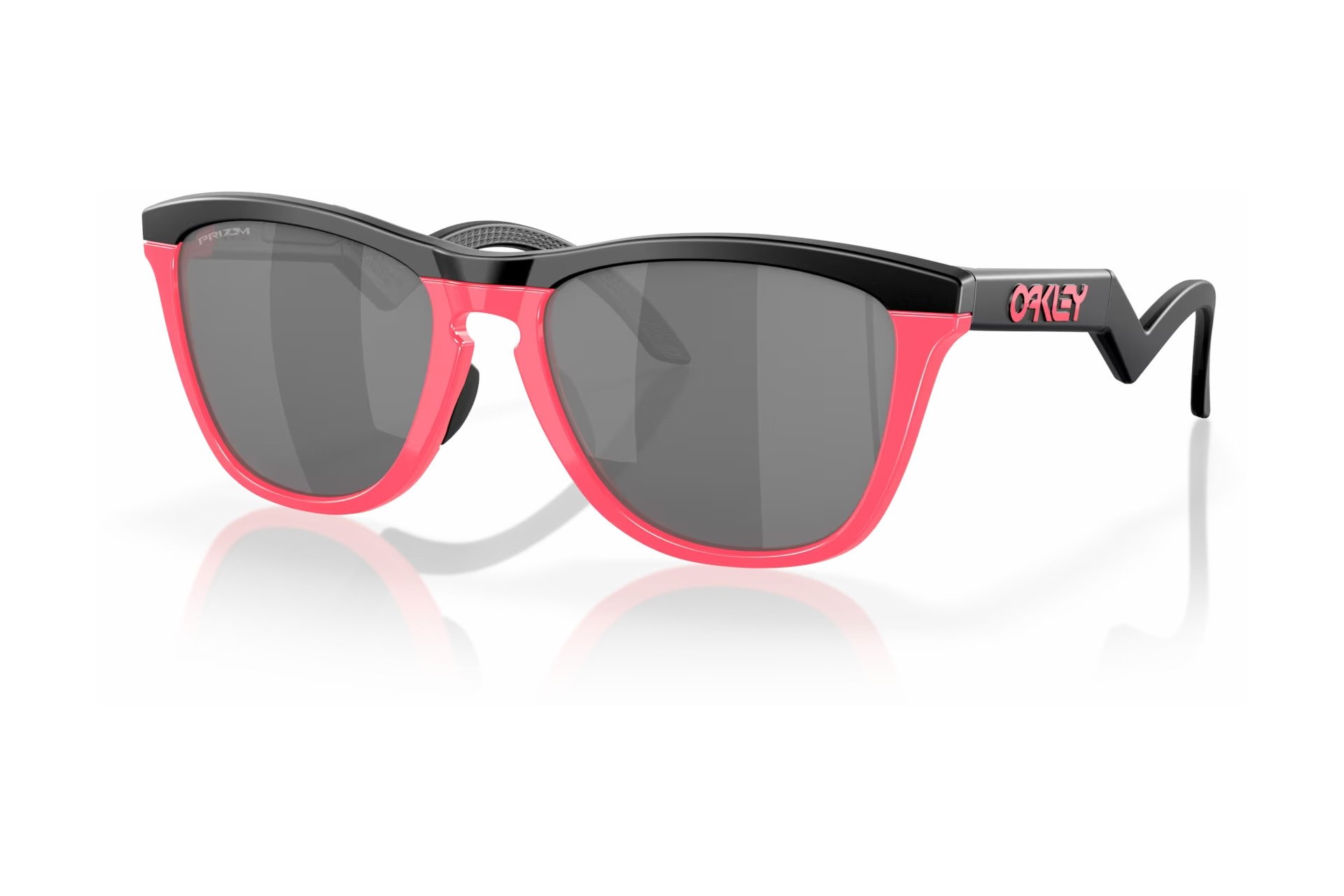 Oakley Frogskins Hybrid Matte Black/Neon Pink - Prizm Black