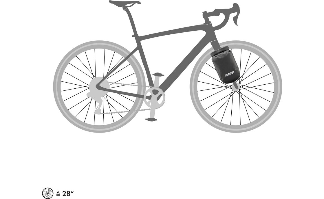 Ortlieb Fork-Pack - Einzeltasche 4,1L