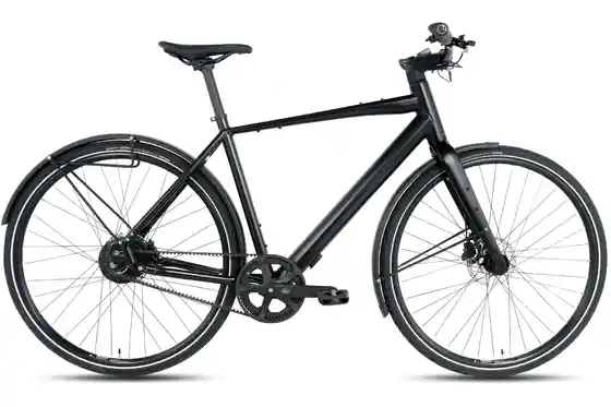 Schwarz - E-Bike Cross - Ridley Urbx Gents - Gates Carbon CDN Belt - 360 Wh - 28 Zoll - Diamant