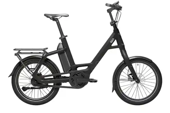 Schwarz - E-Bike-Pedelec - QiO Compact AP-8 - 545 Wh - 20 Zoll - Compact - 2026
