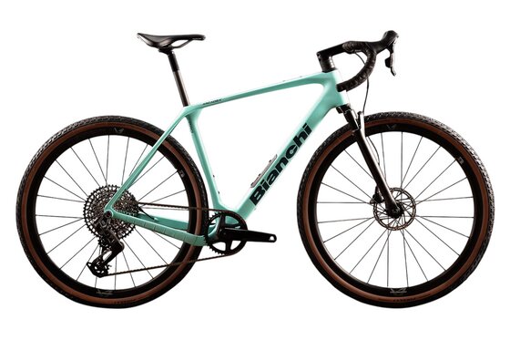 Scheibenbremse - Gravel-Bikes - Bianchi Arcadex Pro - Apex/GX eTAP - 28 Zoll - Diamant - 2026