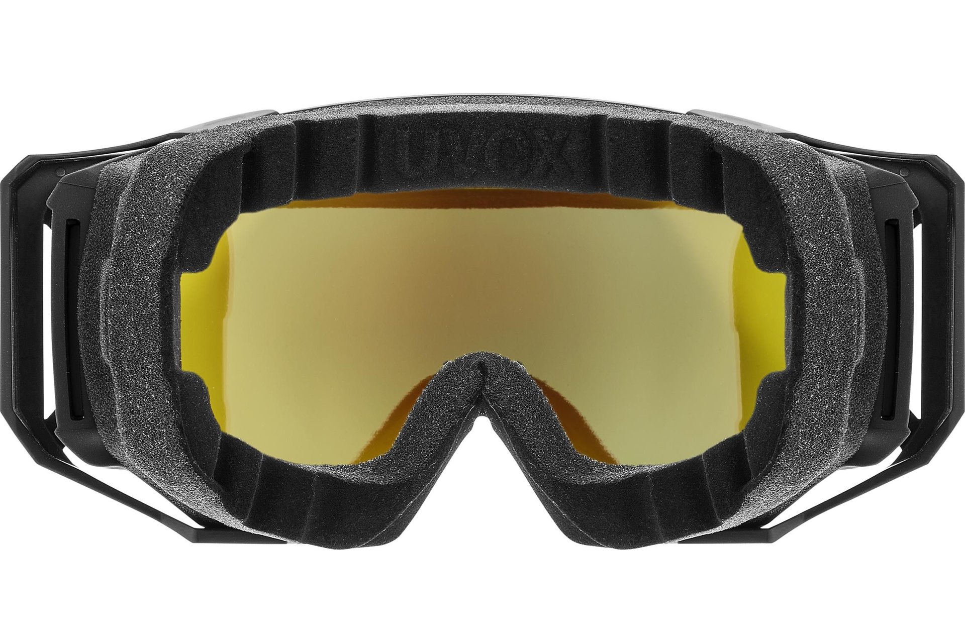 Uvex Athletic CV Black Matt Sl / Gold-Yellow