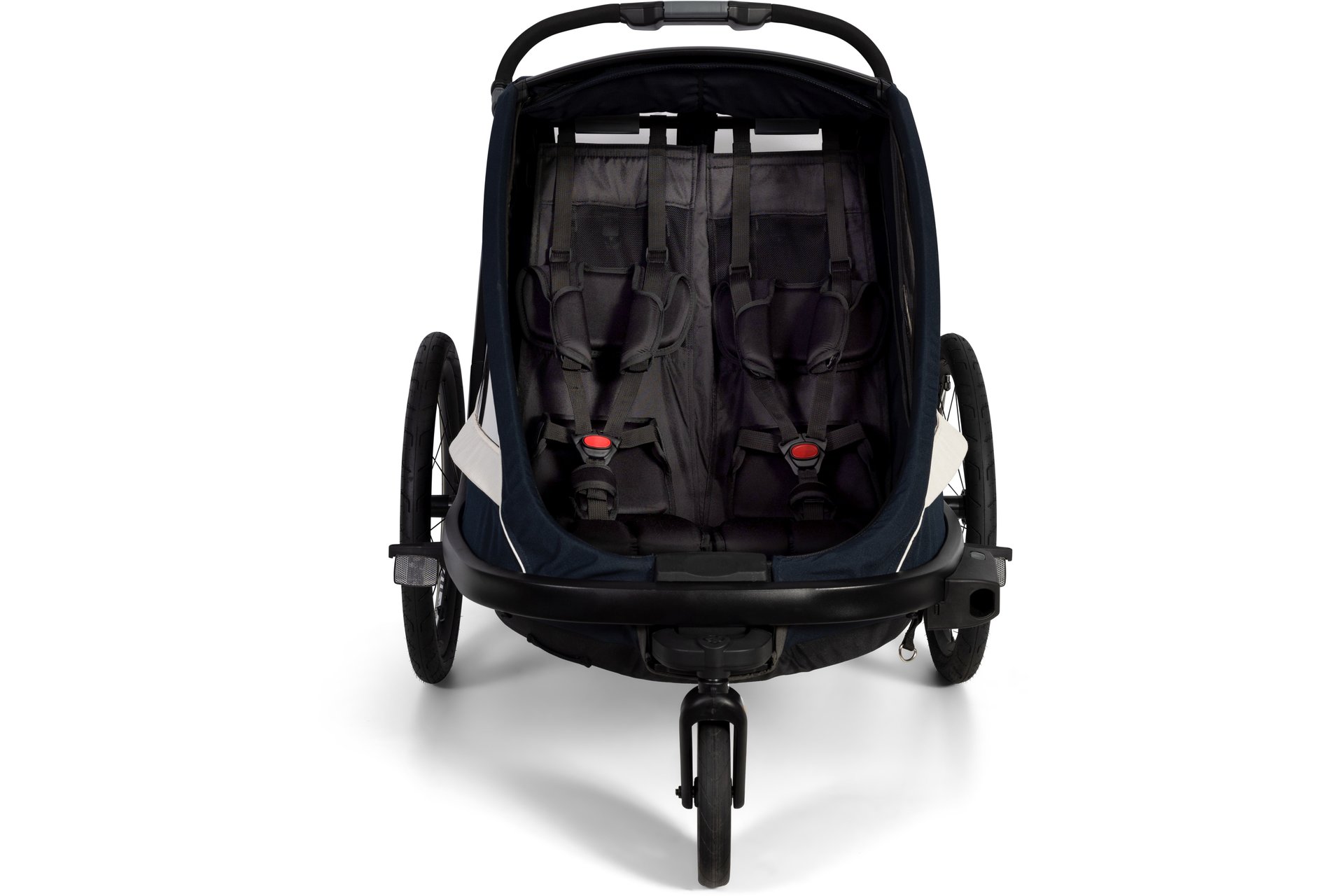 Hamax Breeze Two mit Deichsel und Buggyrad