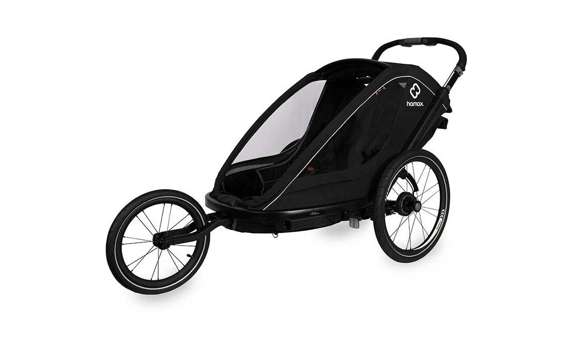 Hamax Breeze One mit Deichsel und Buggyrad