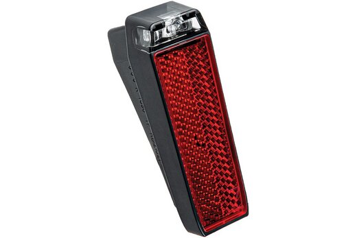 AXA Juno E6-12V Fahrradrücklicht - Mit Bremslichtfunktion Für E-Bikes StVZO