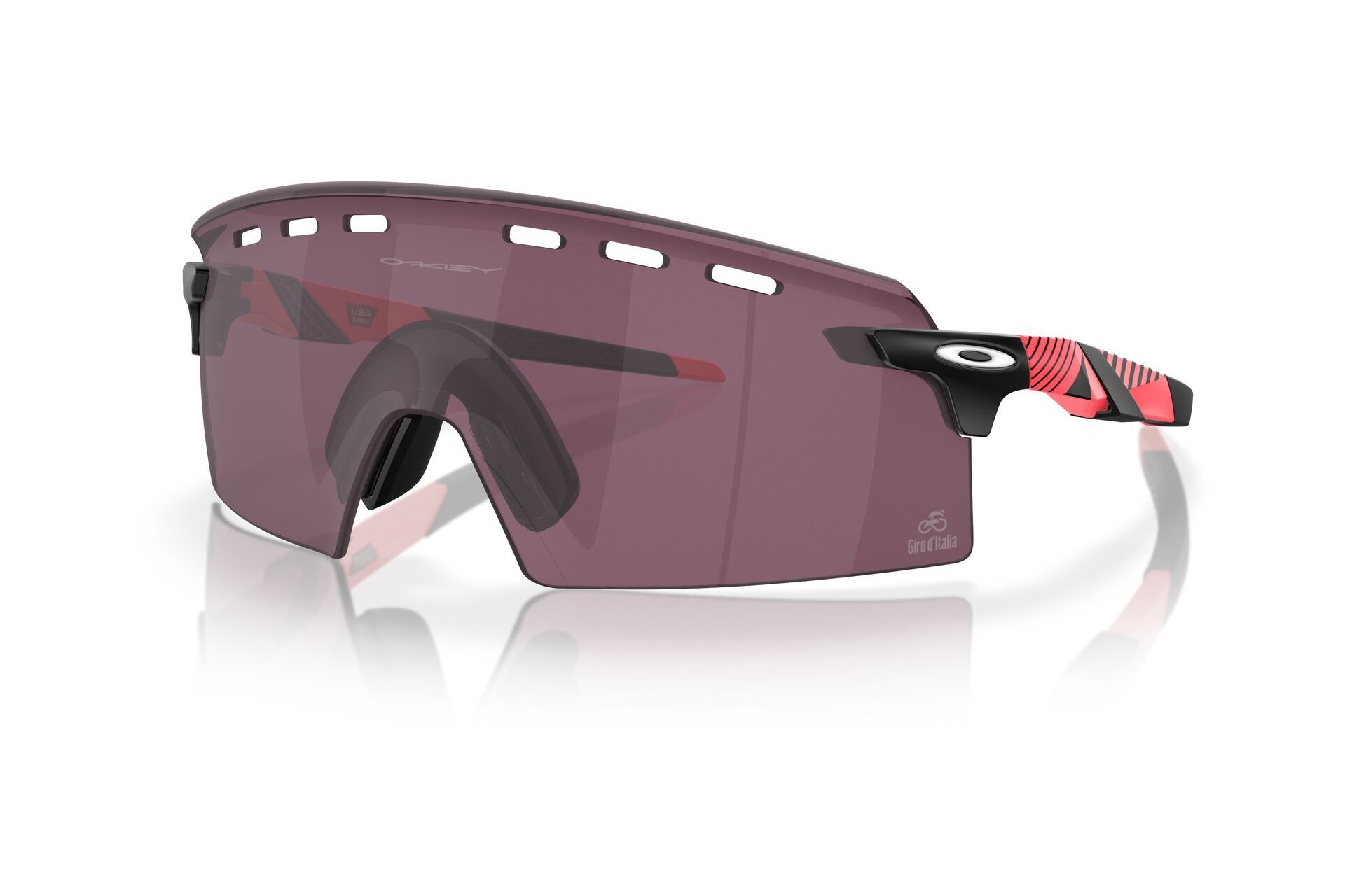 Oakley Encoder Strike V Giro Pink Stripes - Prizm Road Black