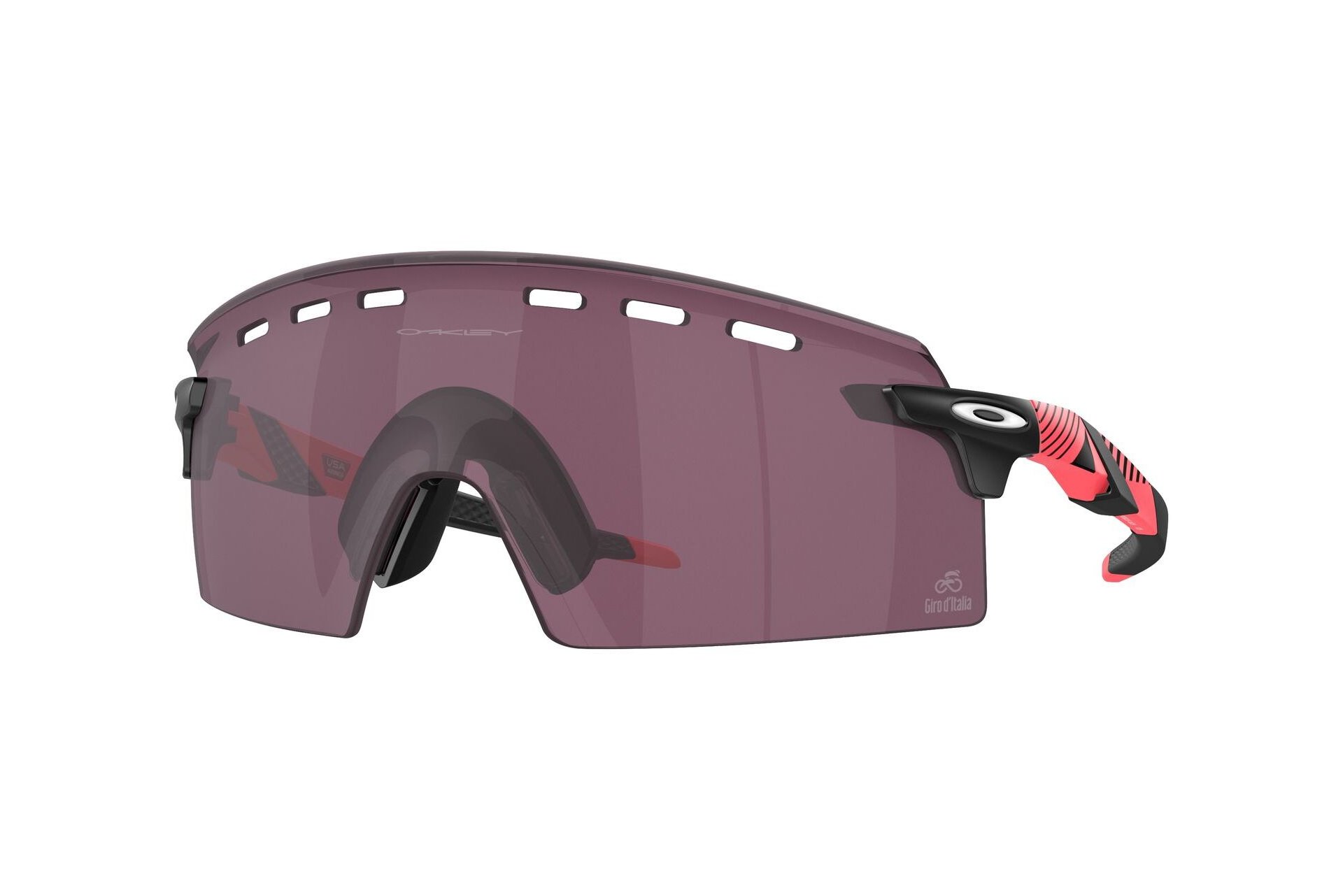 Oakley Encoder Strike V Giro Pink Stripes - Prizm Road Black