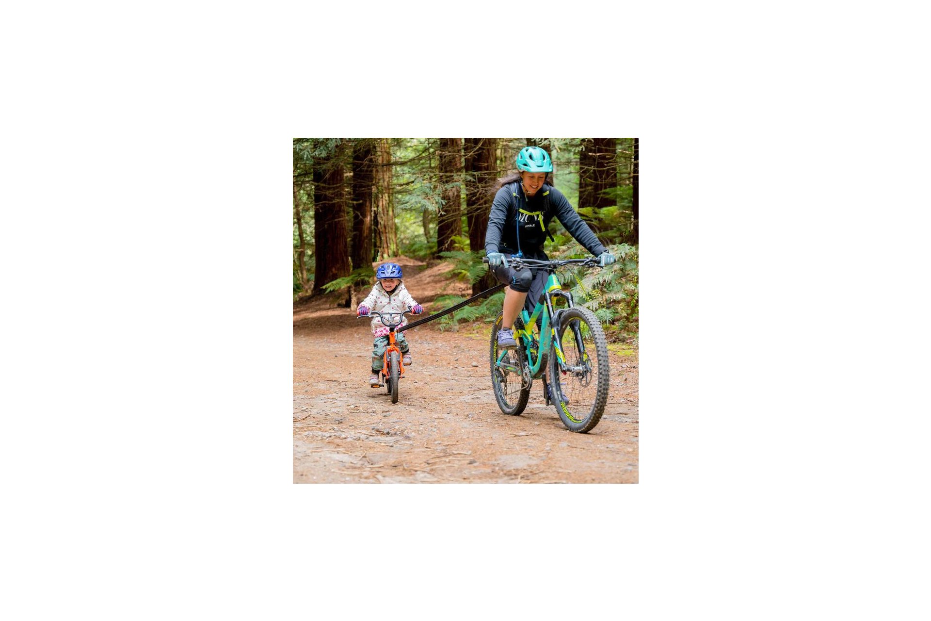 Kids Ride Shotgun Quick Fit MTB Tow Rope Abschleppseil