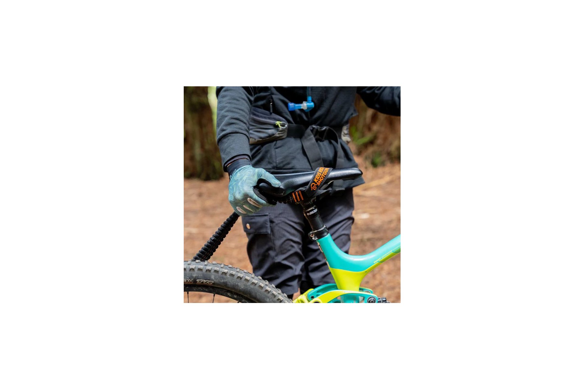 Kids Ride Shotgun Quick Fit MTB Tow Rope Abschleppseil