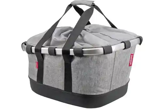 Körbe - Reisenthel Bikebasket GT UniKlip 2 Twist Silver Gep&auml;cktr&auml;gerkorb
