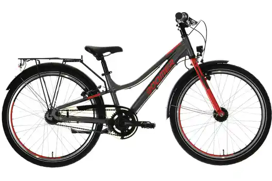 Jugendräder mit StVZO Ausstattung - Boomer RACER 24 N7 - 24 Zoll - Diamant