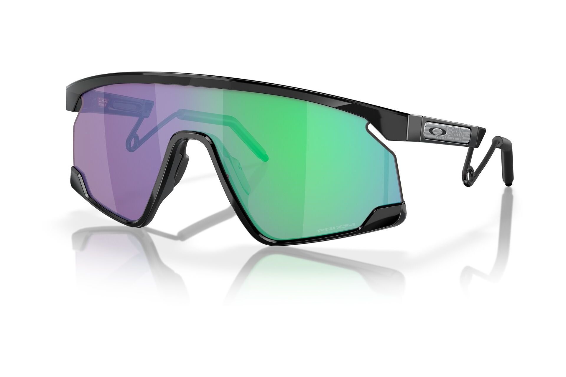 Oakley BXTR Metal Polished Black - Prizm Jade