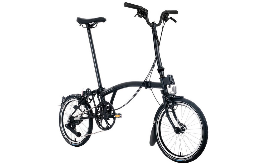 Brompton C Line Explore Black Edition - 16 Zoll - Faltrahmen - 2025