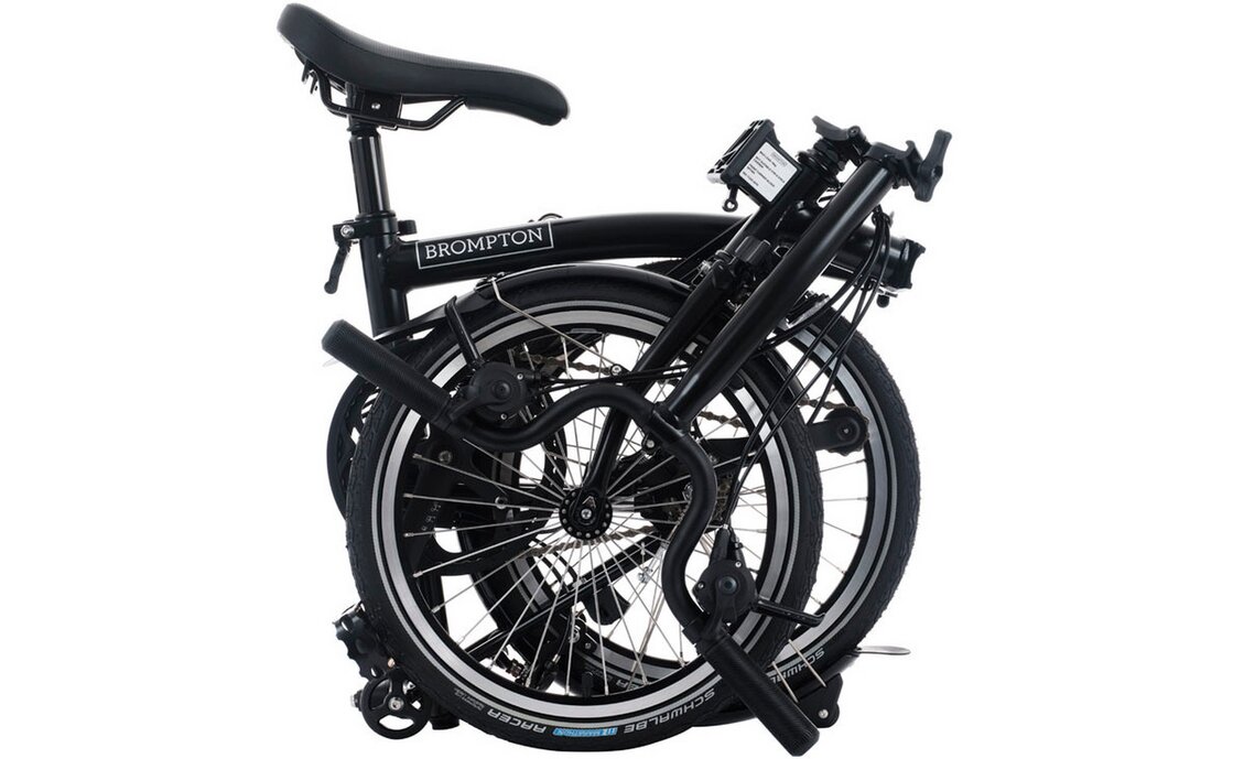 Brompton C Line Explore Black Edition - 16 Zoll - Faltrahmen - 2025