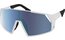 Scott Pro Shield white matt - AMP beryl blue chrome S3
