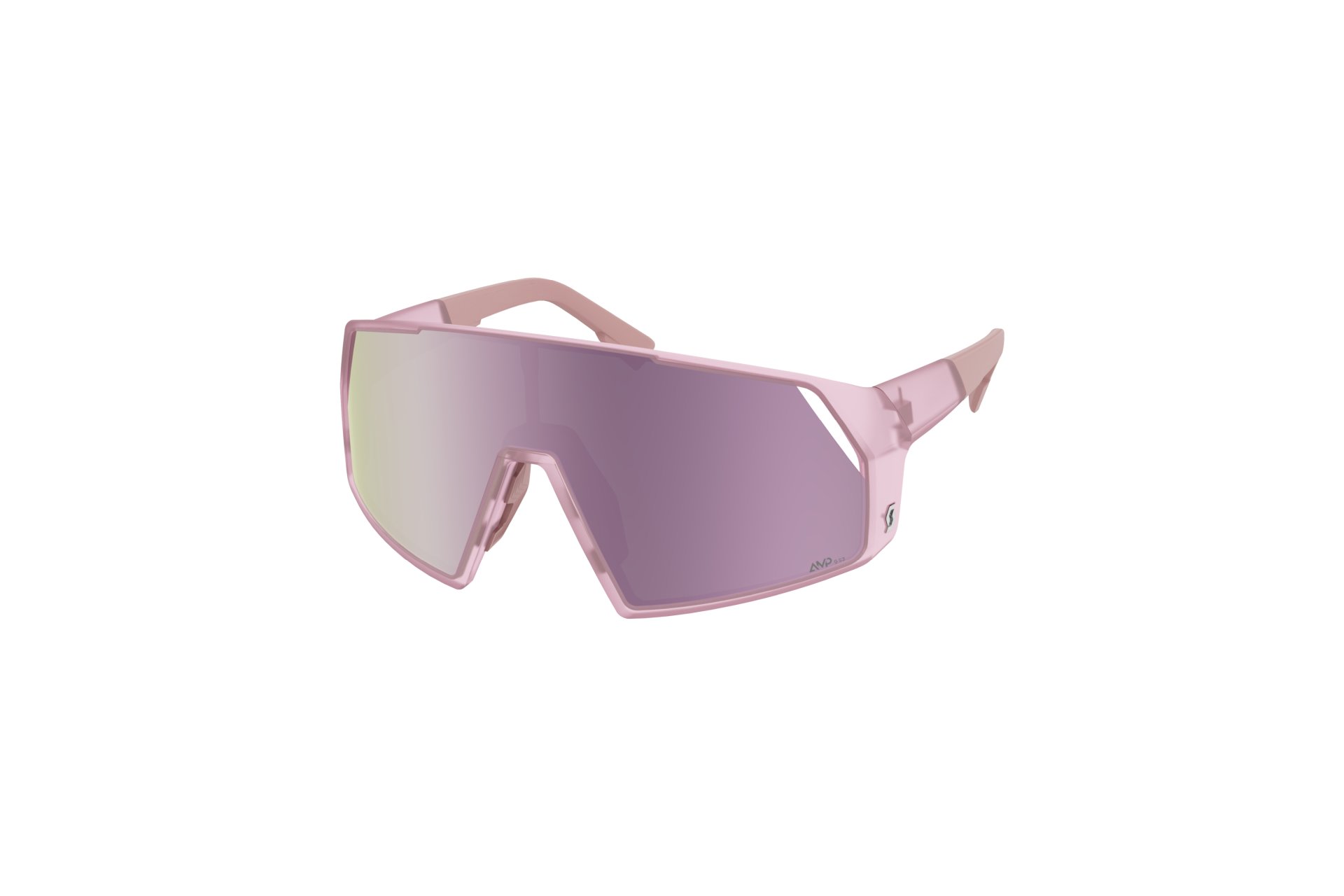 Scott Pro Shield light pink - AMP lavender chrome S3