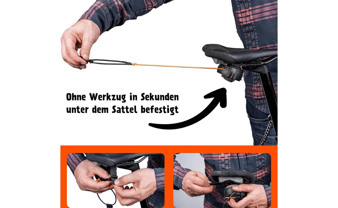 KOMMIT Bike Zugsystem, Abschleppseil