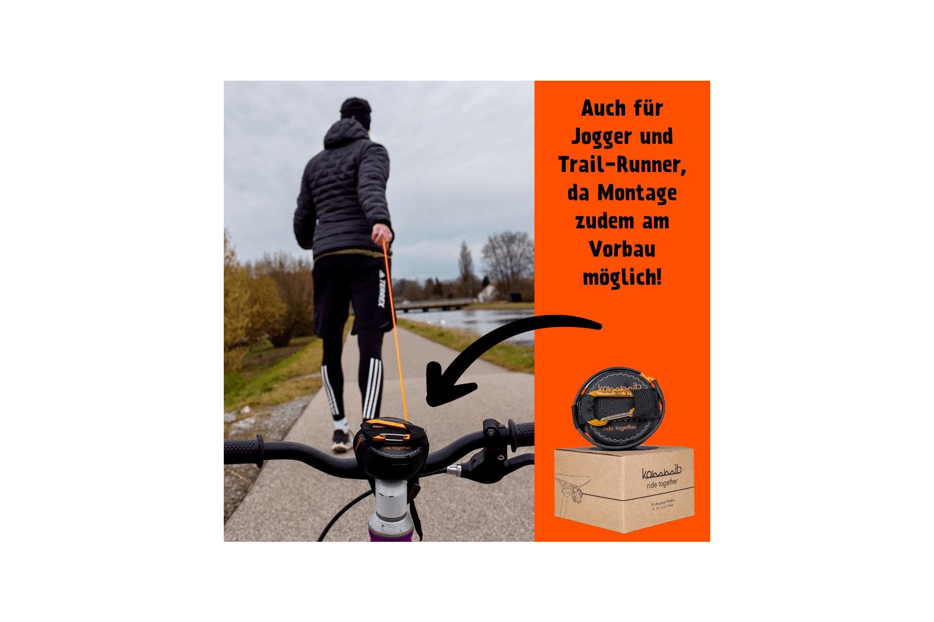 KOMMIT Bike Zugsystem, Abschleppseil